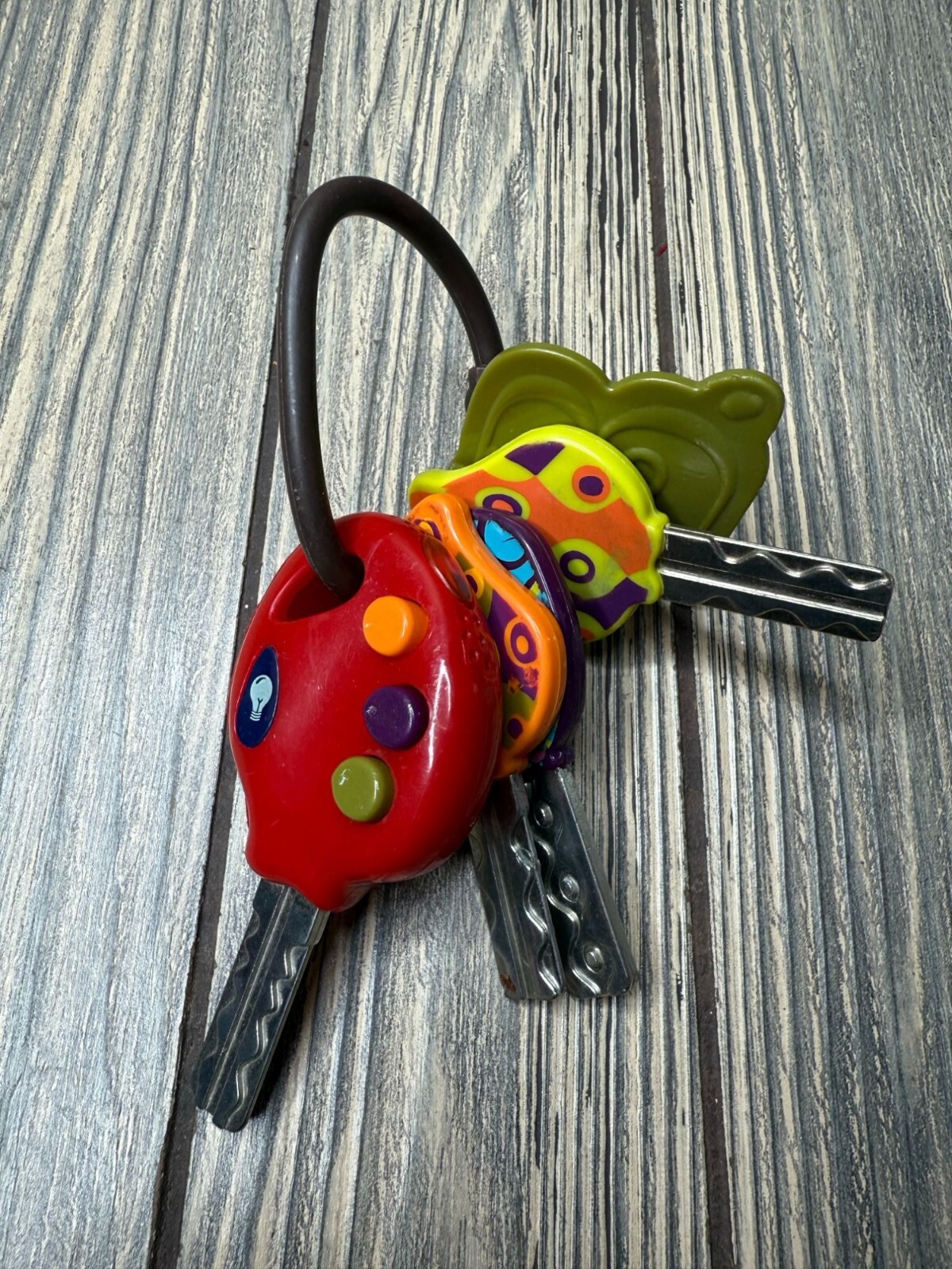 Target Baby Toy Keys With Textured Grips & Colorful Design