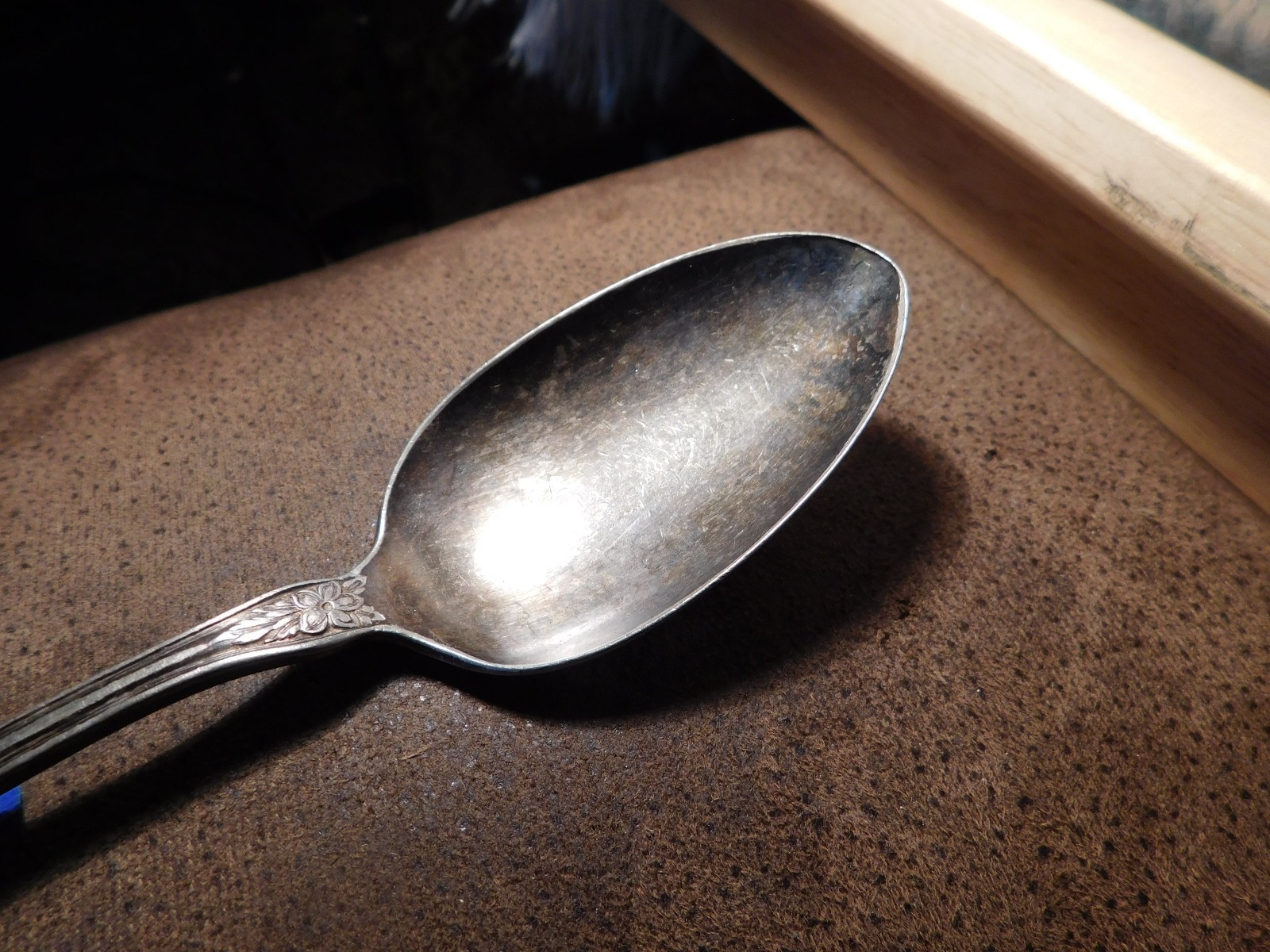 Flatware Serving Spoon 8 1/2 WM Rogers & Son AA Silverplate 1900 Chester Pattern eBay