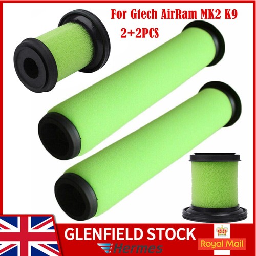 4Pcs Washable Filters Set For GTECH 