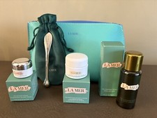 LA MER 4pc Set  Bag NIB Deluxe Samples