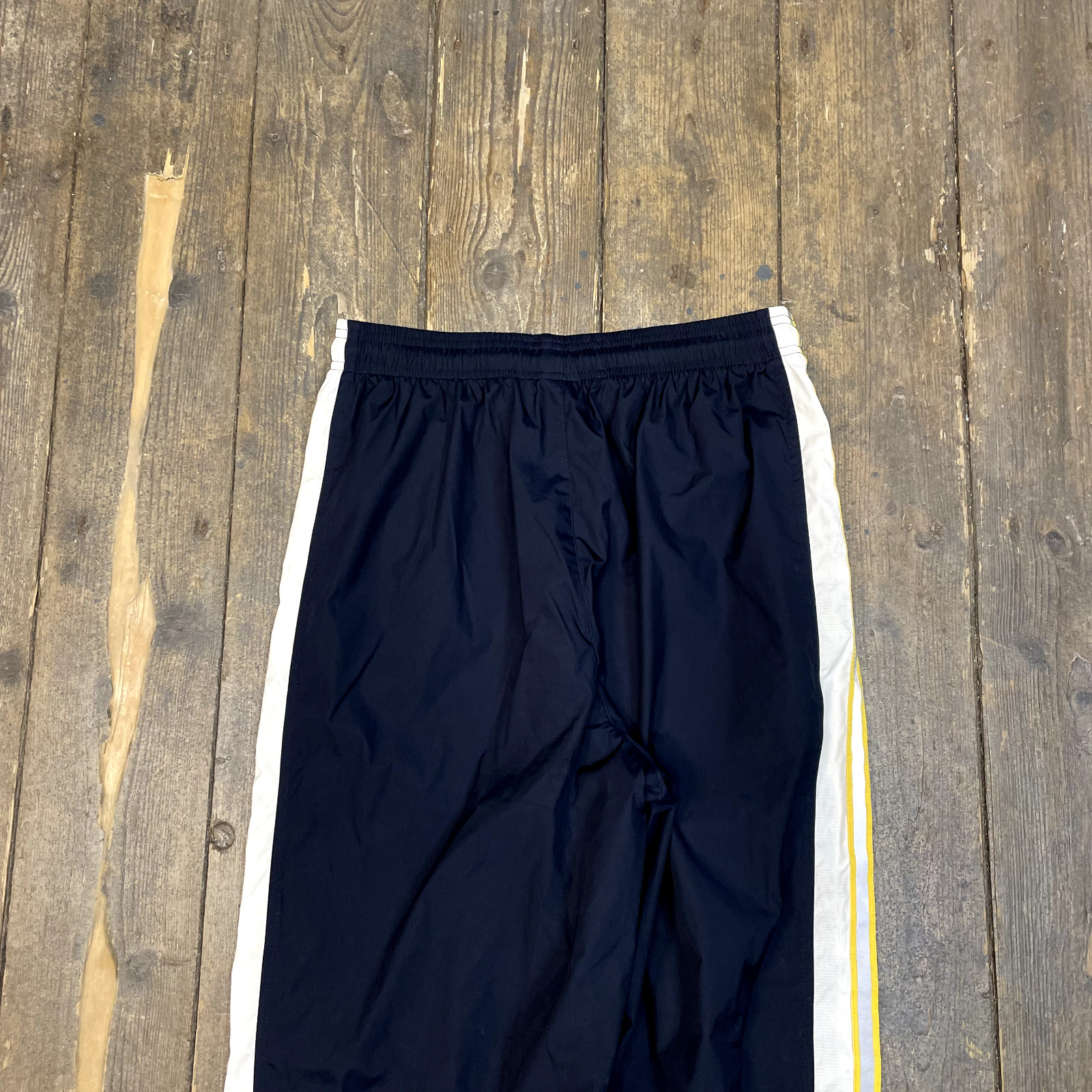 Tommy Hilfiger Track Pants Y2K Straight Leg Training Joggers, Navy, Mens Small image 8