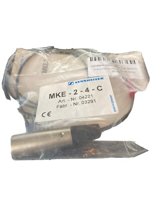Sennheiser MKE2 2 4 Gold C mit XLR Mikrofon