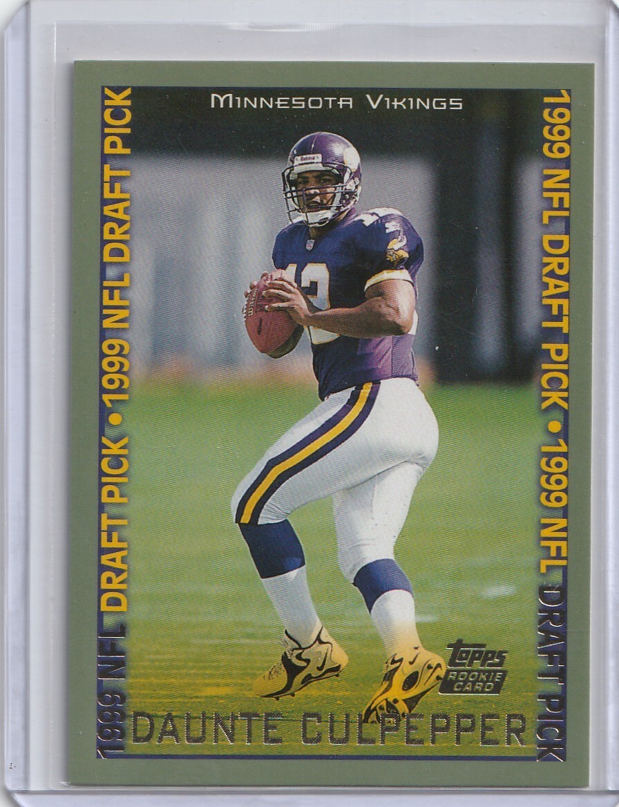 1999 Topps - #330 Daunte Culpepper (RC)