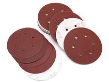 150mm Schleifscheiben 6 L&ouml;cher Klettaufnahme Schleifpapier Exzenterschleifer