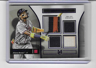 その他 TOPPS MUSEUM COLLECTION Acuna Jr. auto RONALD ACUNA JR. 2023 Topps Museum Collection #5/15 Relic