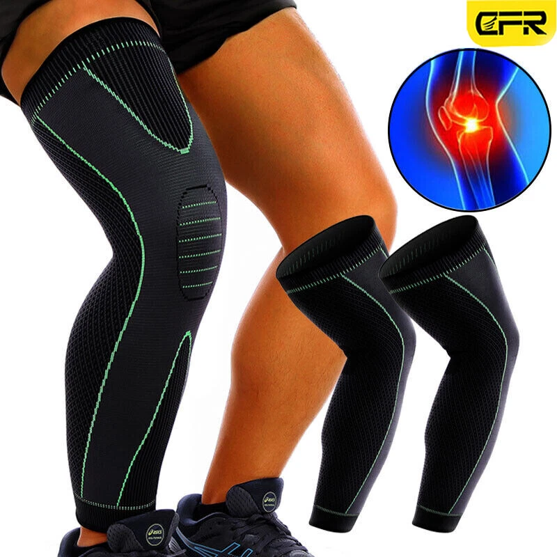 Leg Support Knee Brace High Thigh Compression Sleeve Socks