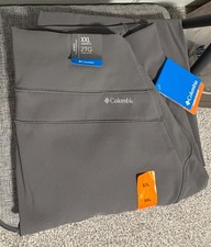 Columbia Women's 2XL Omni-Shade Straight Leg Active Fit Pants CITY-GREY NWT