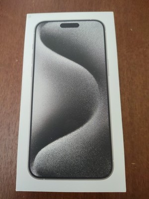 apple iphone 15 pro max box only