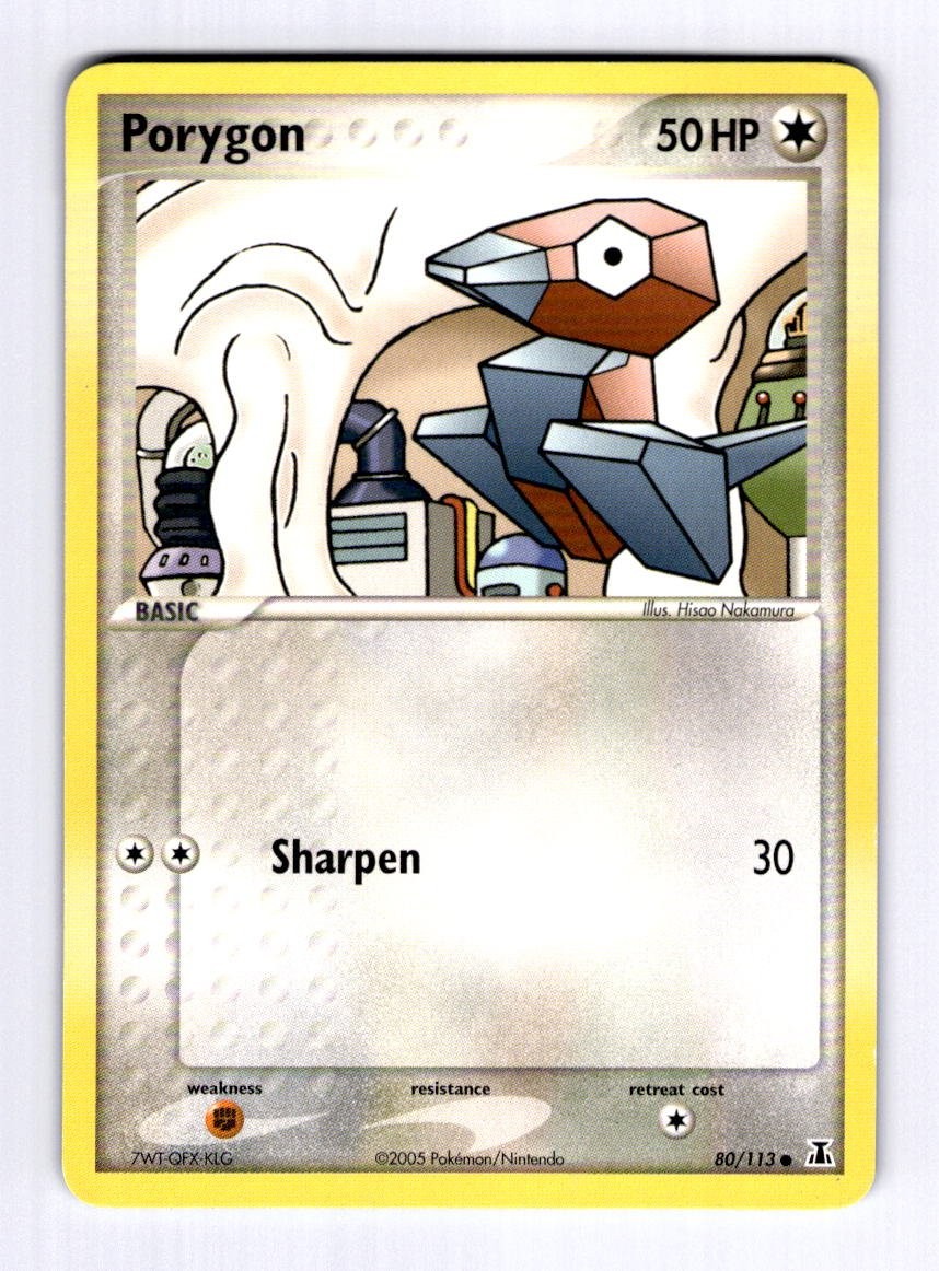 Porygon Delta Species #80 (2005) Common NM Pokemon