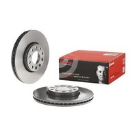 2X Brembo Bremsscheiben 288Mm InnenbelÜFtet Vorne Passend FÜR Skoda Superb VW
