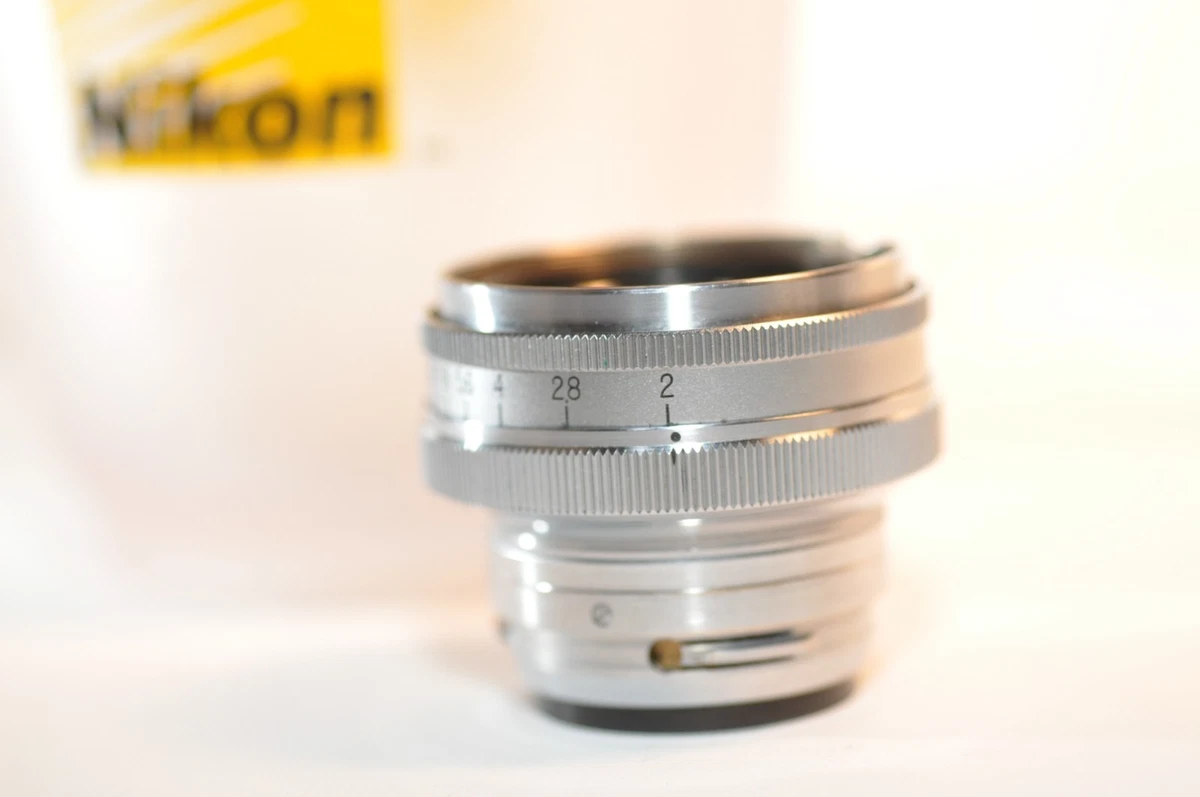 Nikon f/2 Camera Lenses 50mm Focal for sale - eBay