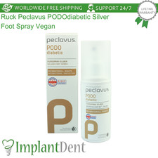 Ruck Peclavus PODOdiabetic Silver Fußspray Vegan Fußpflege Deodorierer 150ml