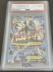 2015 Pokémon XY F.A. /M Mewtwo EX PSA 9 Breakthrough Card #159 - Clean Holder