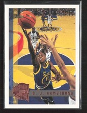 1997-98 Topps #69 B.J. Armstrong Minted in Springfield Golden State Warriors (J)