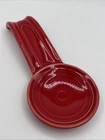 FIESTA SPOON REST 8"  Christmas Red FIESTAWARE Excellent condition! Pottery