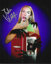* JULIA WOLF * signed 8x10 photo * PRESSURE * COA