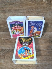 Mcdonald's Walt Disney Masterpiece Collection Video Figures Lot Of 3 Toys