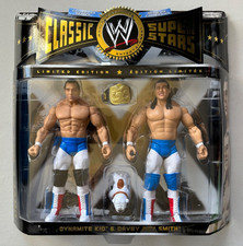 WWE Classic Superstars British Bulldogs Dynamite Kid Davey Boy Matilda Figures