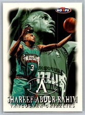 1998-99 Hoops Basketball #30 Shareef Abdur-Rahim - VG - Vancouver Grizzlies
