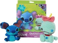 Disney Lilo and Stitch Crochet Kit for Beginners,DIY Crochet Kits Christmas gift