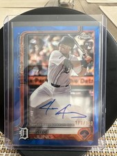 2025 Topps Chrome Sapphire Jace Jung Rookie Autographs /199 #USA-JJ RC SP Auto