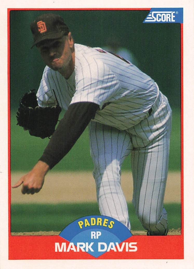 1989 Score - Mark Davis #490