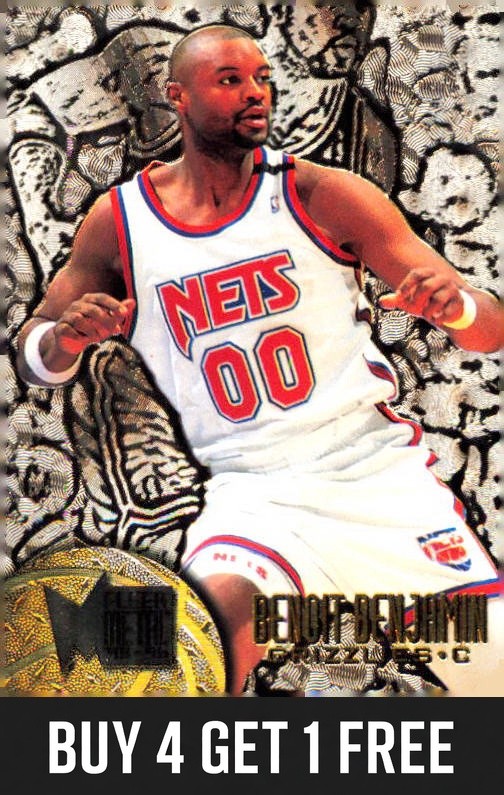 Benoit Benjamin 1995-96 Metal #113 Vancouver Grizzlies