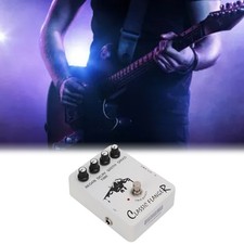 Generic Electric Guitar Effect Pedal Metallic Flanger Sounds With Transparent