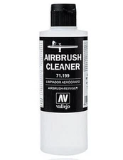 Vallejo 200ml Bottle Airbrush Cleaner - Hobby and Model Paint Supply - #71199