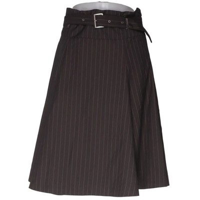 Simple Wish, Rock, Größe: 38, Grau, Polyester/Viskose, Nadelstreifen, Damen #fkE