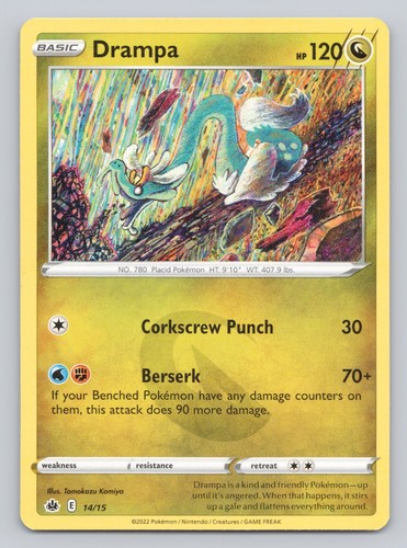 Pokémon TCG McDonald's Collection 2022 Drampa 14/15