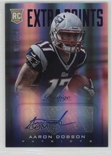 2013 Prestige Rookie Extra Points Purple Signatures 99/100 Aaron Dobson Auto 9u7