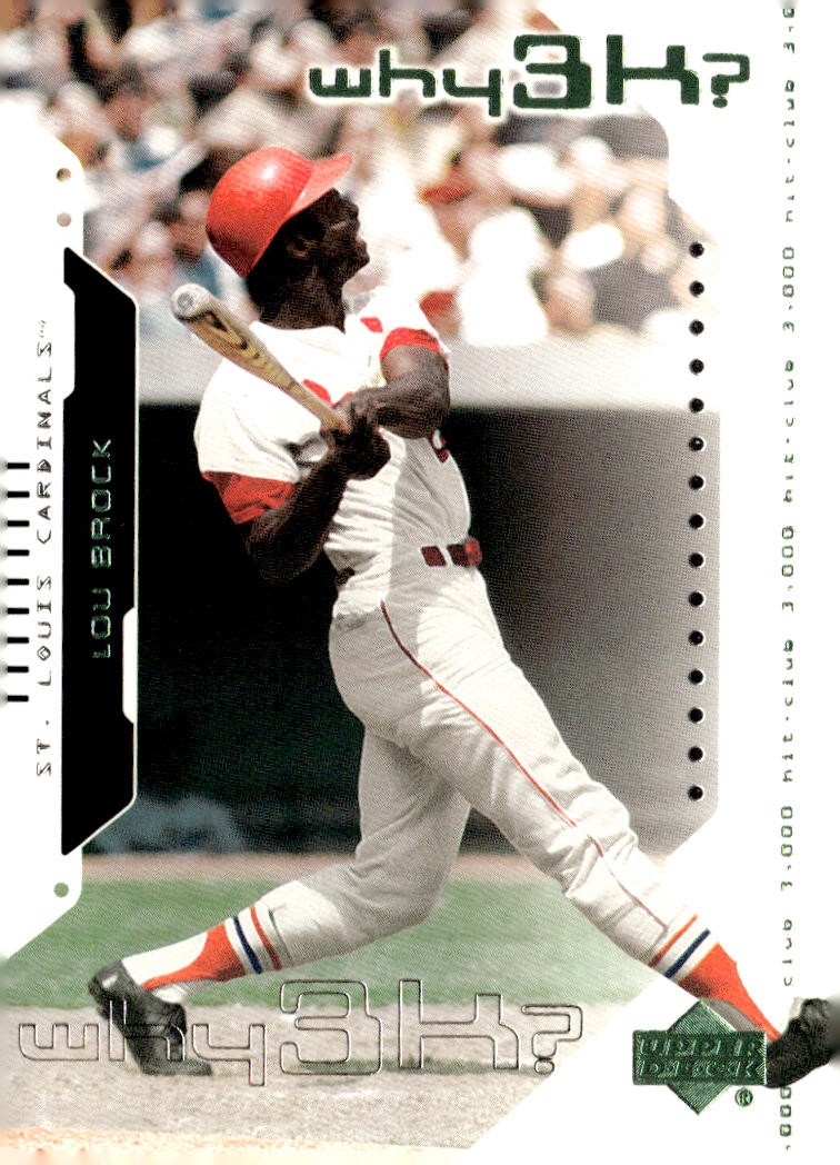 2000 Upper Deck Hitter's Club #69 Lou Brock