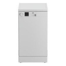 Beko Freestanding Slimline Dishwasher - Quick&Shine White DVS04X20W