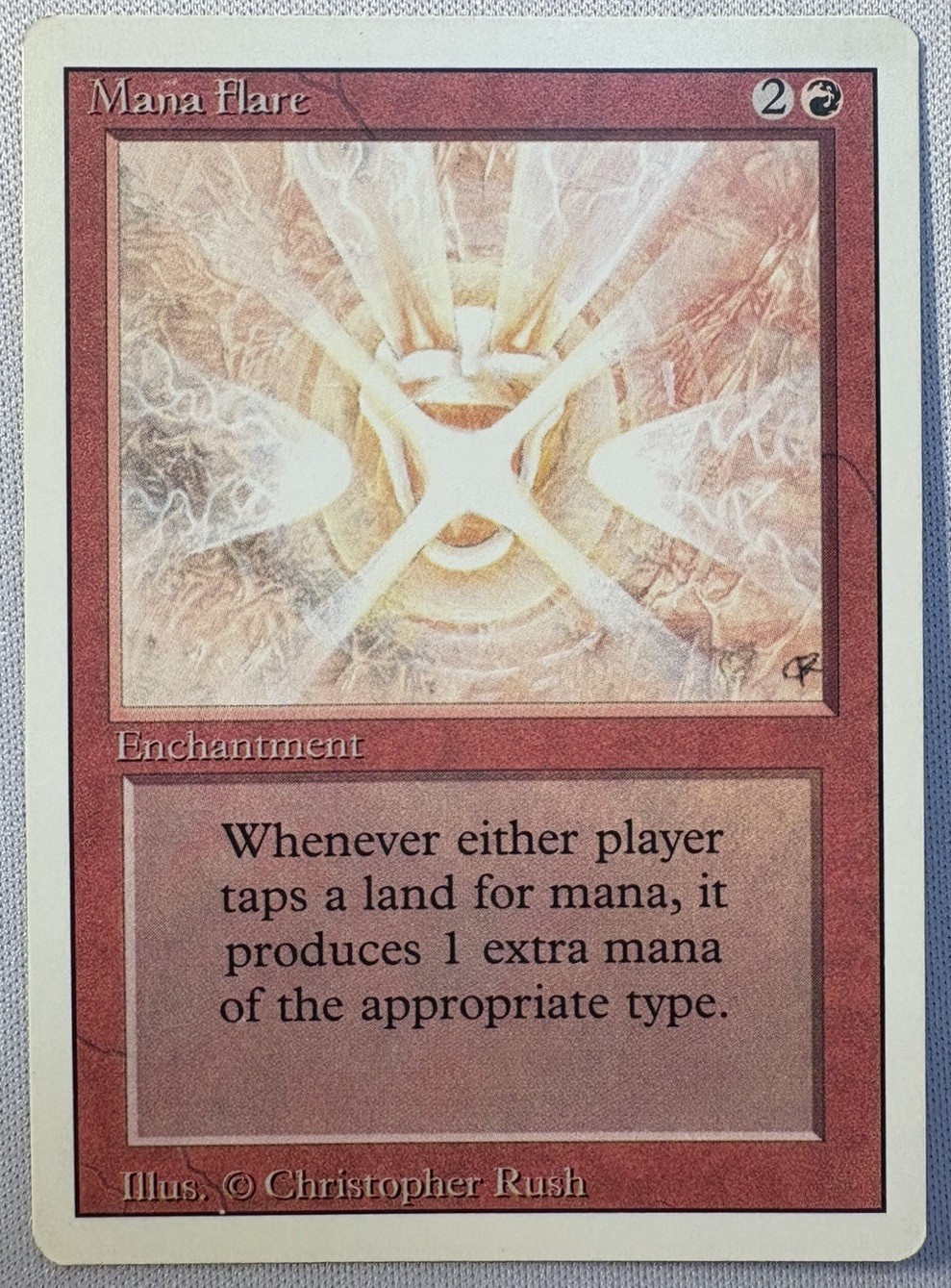 Mana Flare Revised MP Magic: The Gathering Card