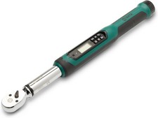 Sata New 38 Drive Digital Torque Wrench Snap Latch Case 7.5-100ft Lbs St96525