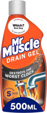 Mr Muscle Drain Unblocker Sink Drain Cleaner Fast Acting Heavy Duty Drain Gel UK
