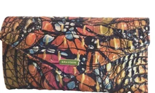 Brahmin Veronica Envelope Wallet Flutter Melbourne Leather NWT