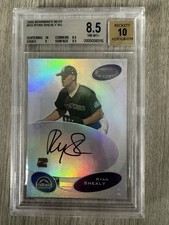2003 Bowman's Best - Ryan Shealy #BB-RS (AU, RC)