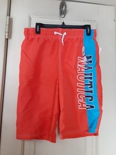 Nautica Boys Mesh Lined Swim Shorts Size XL 18-20 NEW WITH TAGS