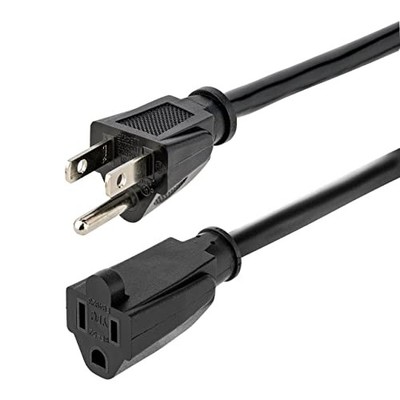 StarTech 15ft [4.5m] Heavy Duty Extension Cord (hx15fpowercord)