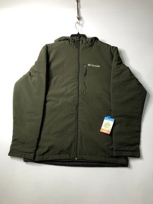 COLUMBIA Gate Racer II Softshell Jacket Men's Size M Greenscape