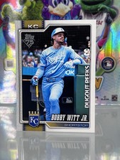 2026 Topps Series 1 Celebration - Dugout Peeks Bobby Witt Jr. 205 SSP SHORTPRINT