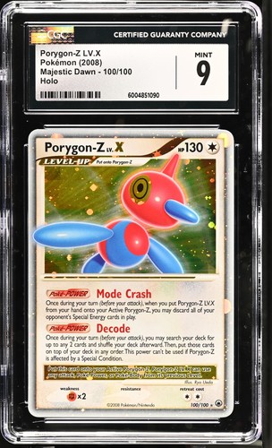 Porygon-Z LV.X graded CGC 9 for sale on eBay
