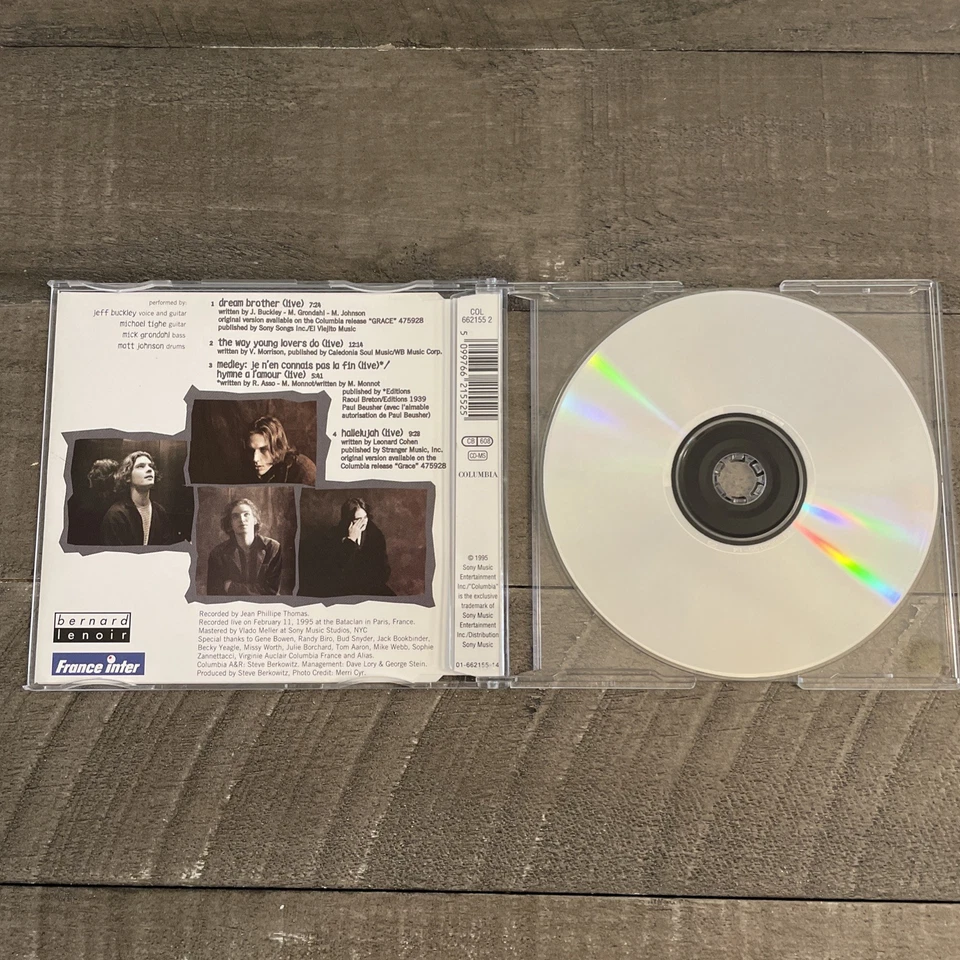 Jeff Buckley - Live From The Bataclan (French Import).  ULTRA RARE!!!!! - Image 4 of 4
