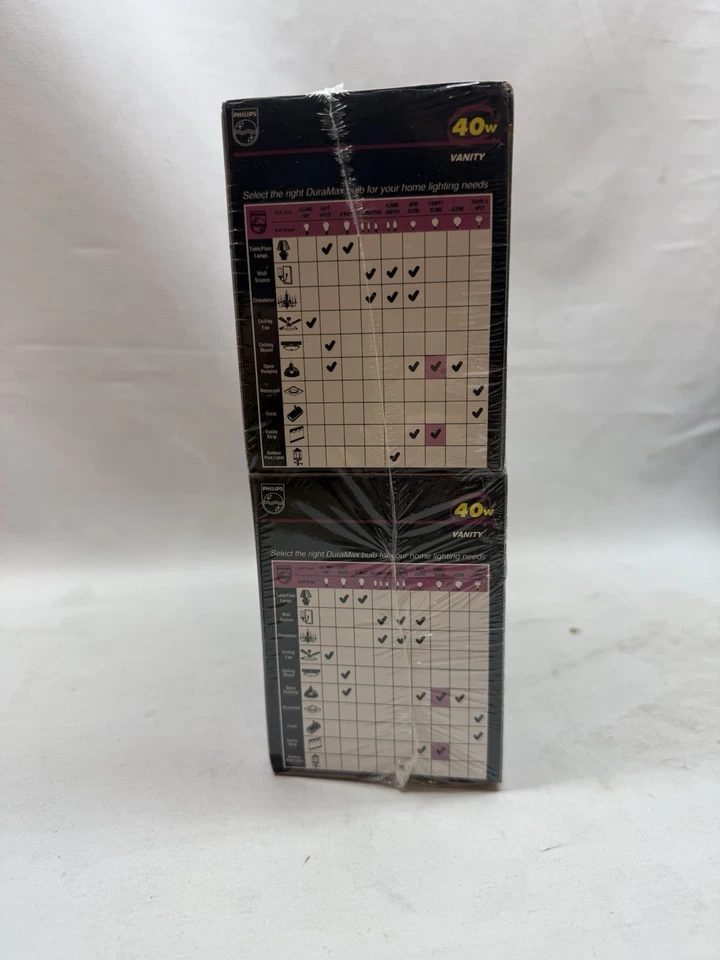 4-Philips Duramax Vanity Light Bulbs Clear Long Life 40 Watt Medium Base G25 - Image 4 of 4