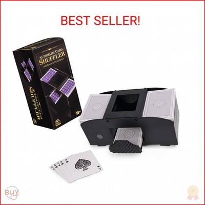Spin Master Games, Cardinal Classics Premium Automatic Card Shuffler for Poker &