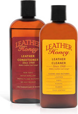 Complete Leather Care Kit Including 8 Oz Cleaner and 8 Oz Conditioner for Use on
