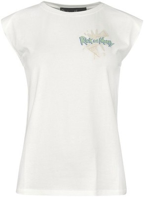 Rick And Morty Top Damen  creme