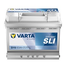 VARTA D15 Silver Dynamic 63Ah Autobatterie 12V 610A Starter Batterie 563 400 061